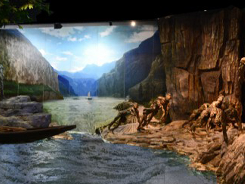 洞庭湖——非物质文化遗产展厅设计
